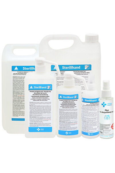 Alpinus Lichid dezinfectant pentru mâini 4 L STERILLHAND, bidon [ALPINUSmedica]