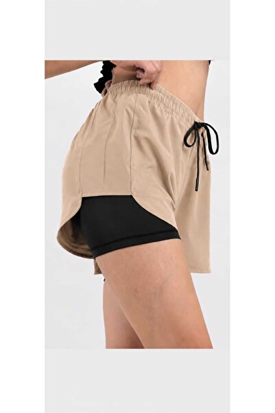 Award Fashion Women's Quick Dry Two Layered Leggings with Pocket Detail Sport...
