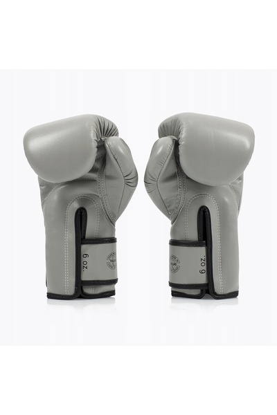 NO BRAND Mănuși de box Fairtex din microfibră gri 16 oz