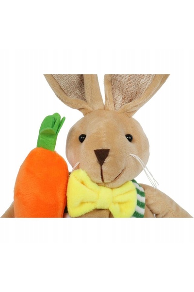 NO BRAND CERB DE PLUȘ DE PAȘTE CU FUNDĂ, FIGURINĂ STĂTĂTOARE, 45 CM, DECORATION