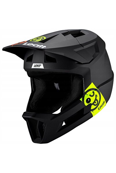 Leatt Cască de bicicletă integrală MTB Gravity 1.0 Negru Junior XS pentru tineri