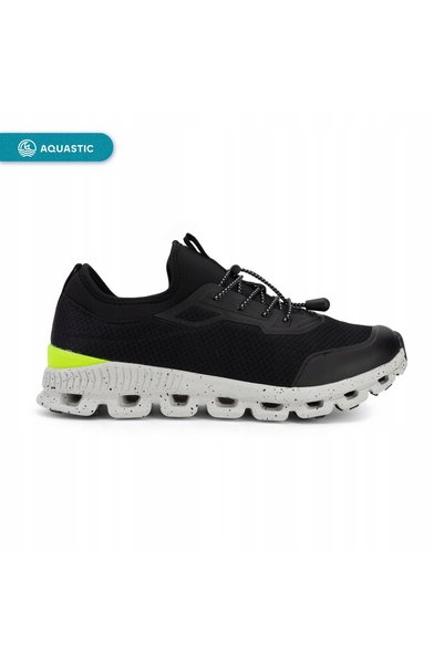NO BRAND AQUASTIC AquaStride Pro pantofi de apă pentru bărbați negri 44 Uscar...