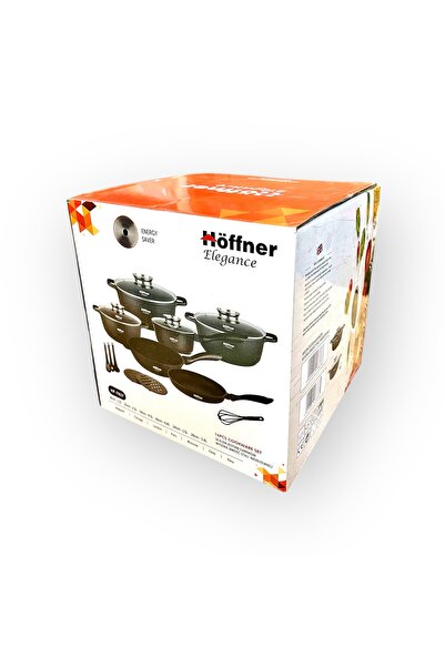 NO BRAND SET DE OALE HOFFNER, 16 PIESE, SET DIN MARMURĂ NEGRĂ