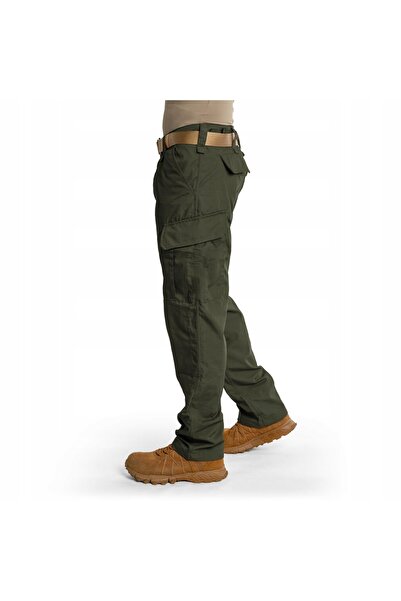 NO BRAND Pantaloni tactici militari de teren Texar WZ10 Rip-Stop - Verde măsl...