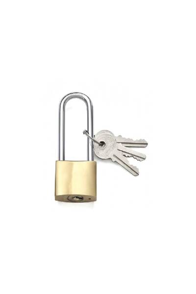 pınaxar Yellow Long Padlock 50 mm