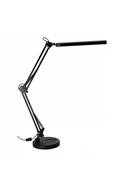 Kobi Lampă de birou reglabilă 14W Neagră pentru desen tehnic 2-în-1 cu ajusta...