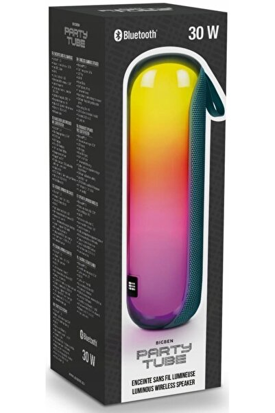 NO BRAND Difuzor Big Ben Party Glow180 LED 30 W albastru Bluetooth 5.3