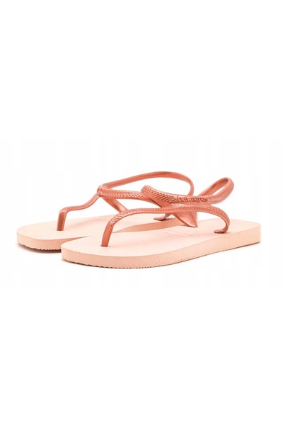 NO BRAND Sandale de damă Havaianas cu toc plat, mărimea 39