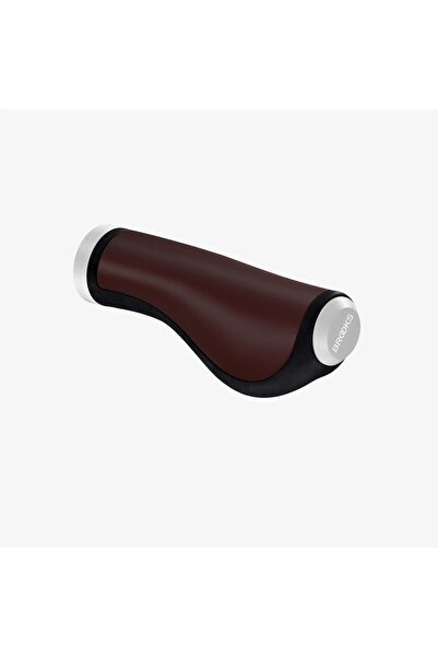 Brooks Mânere ergonomice din piele, Maro, Mărimea 100/130