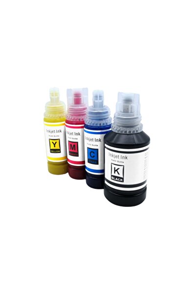 NO BRAND Pachet de 4 cerneală nouă 112 CMYK 2xNegru pentru EPSON L11160 L1515...