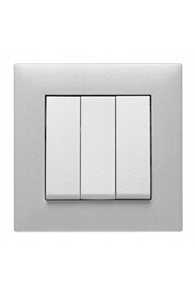 hager LUMINA passion Ramă triplă orizontală cu 3 direcții bronz WL9234