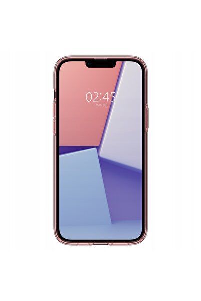 Spigen Husă ETUI Liquid Crystal Flex roz-transparentă pentru iPhone 14
