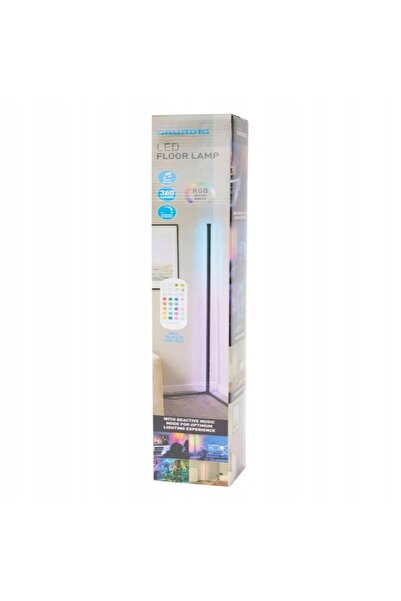 Grundig Lampă de podea de colț LED RGB cu senzor muzical, 140cm + telecomandă