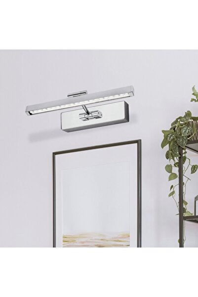 NO BRAND Aplică de perete LED, cromată, modernă, pentru oglindă, 30 cm, 3000K...