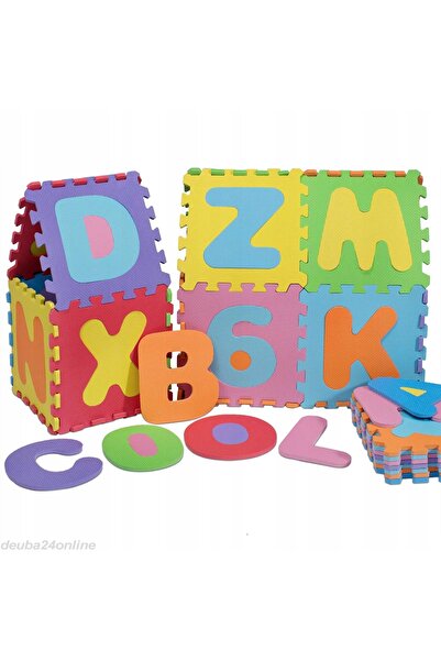 NO BRAND Covoraș educativ din spumă Spielwerk 101166 puzzle 86 piese