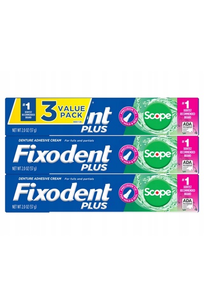 NO BRAND Adeziv pentru proteze dentare cu fixare puternică Fresh Scope Plus F...