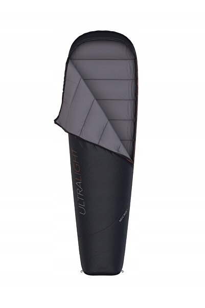NO BRAND Sac de dormit sintetic Hannah Micro 70 (190 cm) - Carbon Stânga