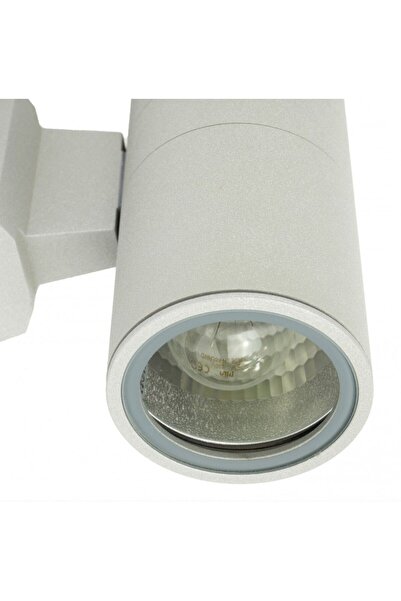 NO BRAND SU-MA Adela Lampă de perete de exterior E27 11cm IP54 Argintiu
