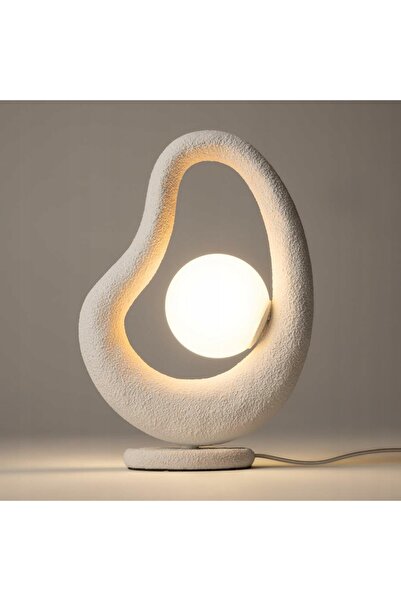 NO BRAND Maytoni OPUS lampă de masă albă cu glob de sticlă G9 28W