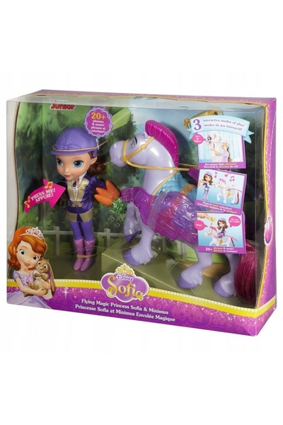 mattel Majestatea Sa Zosia și păpușa cântătoare pe cal Minimus