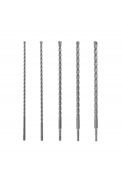 NO BRAND Parkside - Set de 5 burghie SDS-Plus pentru ciocan rotopercutor
