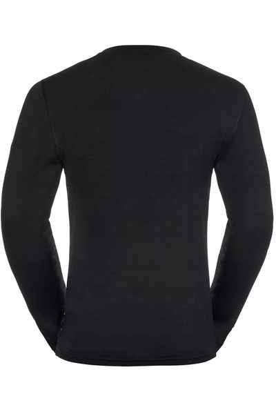 Odlo Bluză termică Merino 200 BL Top Crew Neck LS - negru L