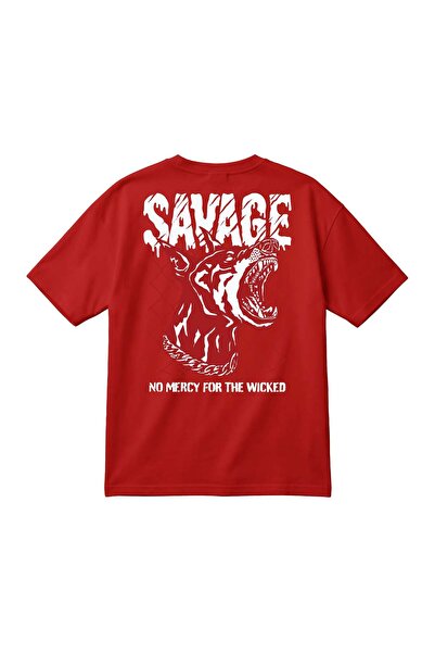 barsdepo Oversize Vintage Printed Premium Unisex T-Shirt