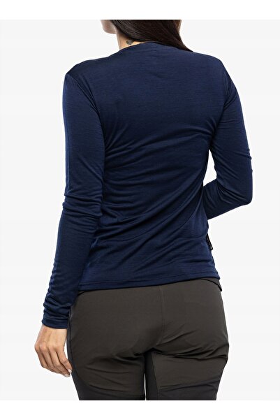 NO BRAND Hanorac de damă Sensor Merino Active PT - albastru intens fox M