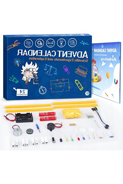 NO BRAND CALENDARUL DE ADVENT 2025: 24 DE EXPERIMENTE ȘTIINȚIFICE! CALENDARUL...