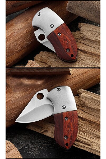 NO BRAND Cuțit pliant tactic de vânătoare Hunter Wood NS41