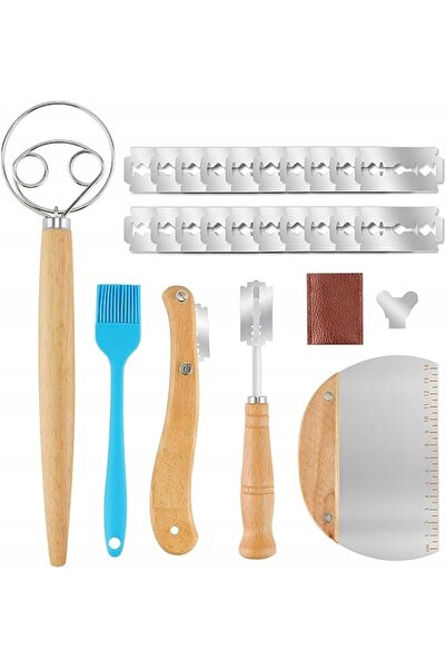 NO BRAND SET DE USTENILE PENTRU TĂIAT PASTĂ: Cuțit pentru baghete cu 20 de la...