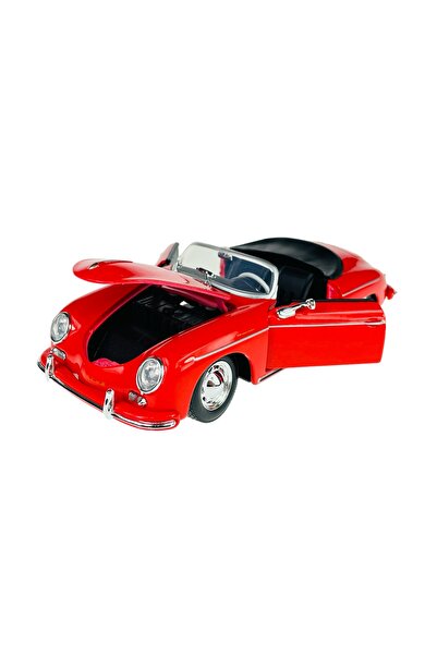 WELLY PORSCHE 356A MODEL METALIC 1:24 ROȘU CLASIC