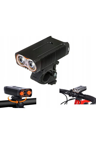 NO BRAND LAMPĂ FRONTALĂ CU BATERIE KANDS BC-FL1598 LANTERNĂ USB 1000 LM