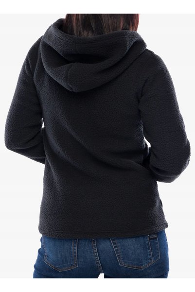Berghaus Jachetă de damă cu glugă din polar fleece Darria FZ - negru 8 (XS)
