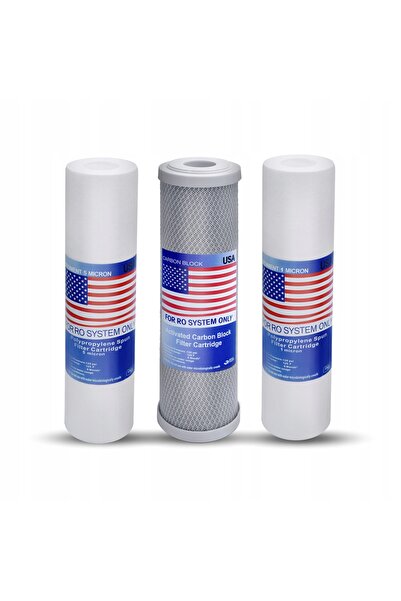 NO BRAND Set de cartușe pentru filtru de apă osmoza + ionizator