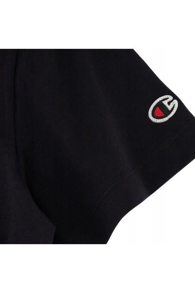 Champion SS Tee tricou de damă negru 117535 KK001 R. L