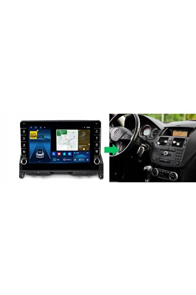 NO BRAND RADIO DE NAVIGAȚIE MERCEDES-BENZ CLASA C W204 CU SISTEM ANDROID