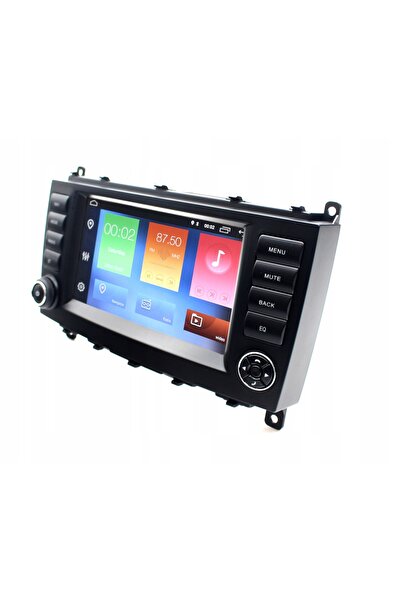 NO BRAND Radio Navigație GPS Mercedes Clasa C 2004-2008 Android