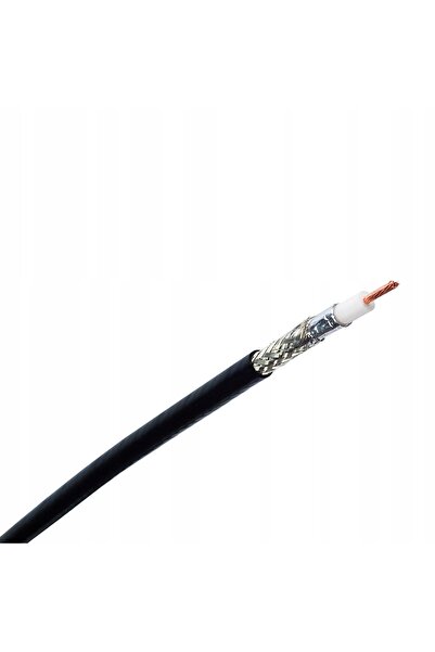 NO BRAND CABLU H-155 25 m + CONECTORI UC-1 HF/CB/VHF/UHF/SCANERE