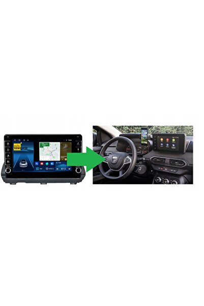 NO BRAND RADIO NAVIGAȚIE GPS DACIA SANDERO III 2020-2024 ANDROID CARPLAY