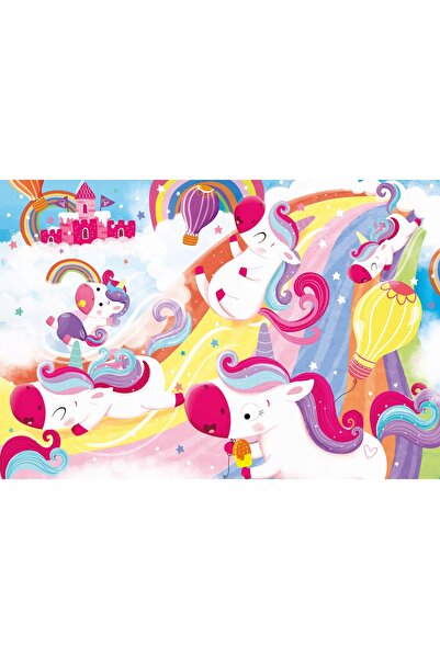 NO BRAND LUDATTICA: PUZZLE GIGANT - PUZZLE UNICORN 48 piese 20910