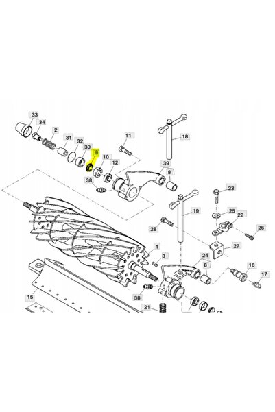 John Deere Rulment/Inel interior (AMT1108)
