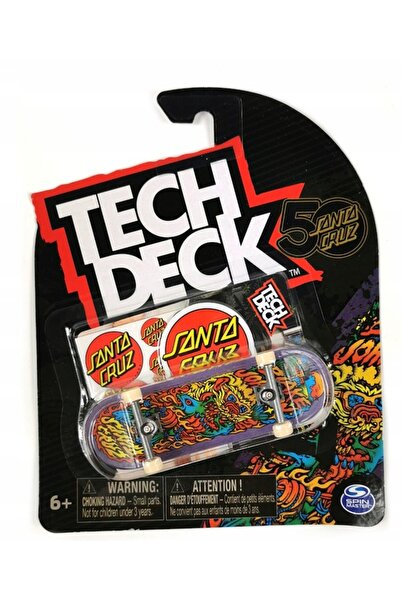 NO BRAND Fingerboard Spin Master Santa Cruz Lew Tech Deck Mini Skateboard