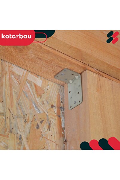 NO BRAND 50x colțar de tâmplărie ranforsat pentru construcții 90x50x55 mm set