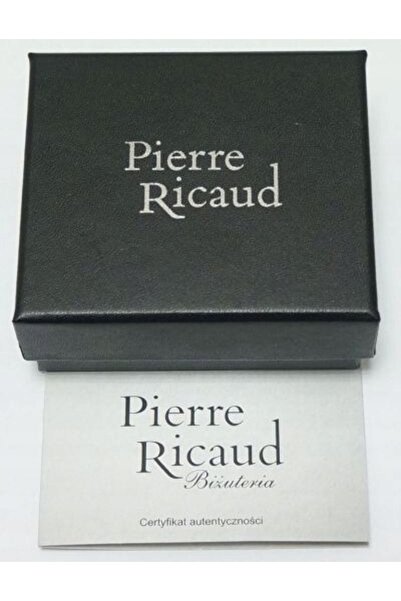 NO BRAND Brățară din piele neagră pentru bărbați Pierre Ricaud