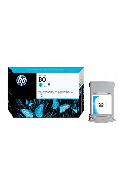 HP Tusche No80 Cyan Przeterminowany