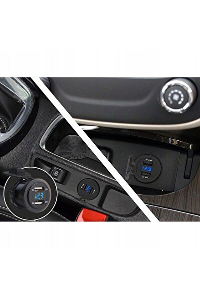 NO BRAND PRIZĂ ÎNCĂRCĂTOR AUTO 2x USB 2,1A 12-24V