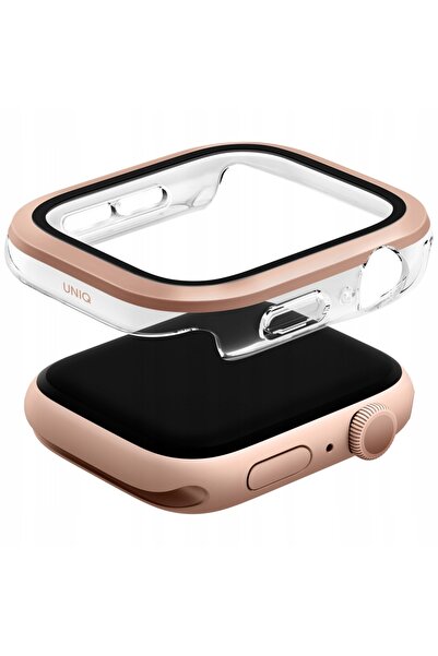 NO BRAND Carcasă UNIQ Voute pentru Apple Watch Seria 10 / 11 42mm aur roz