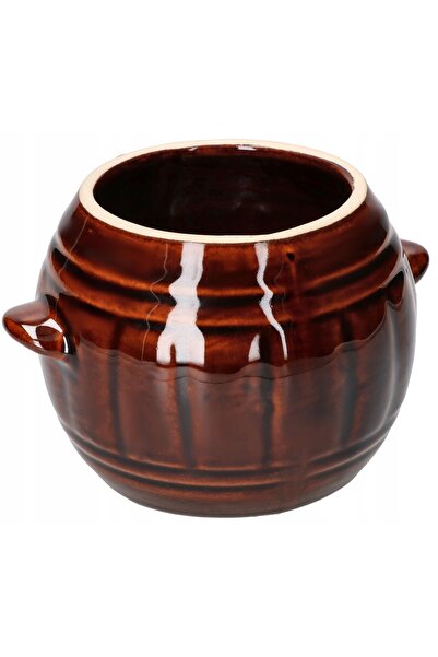 NO BRAND OALĂ DIN CERAMICĂ, BUTOI PENTRU MARINARE, UNTURĂ, CASTRAVEȚI, 1 L