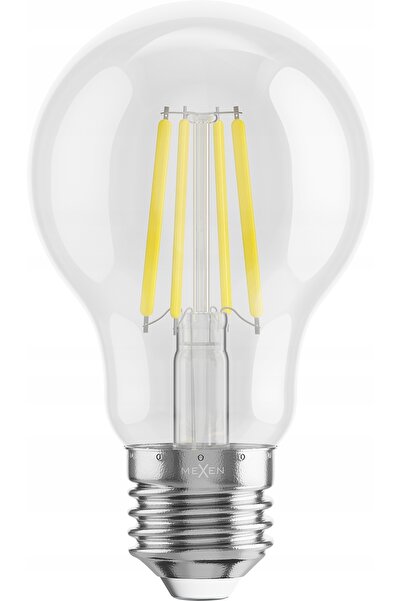 Mexen 10x bec LED E27 filament Edison clar neutru 6W=40W Vintis